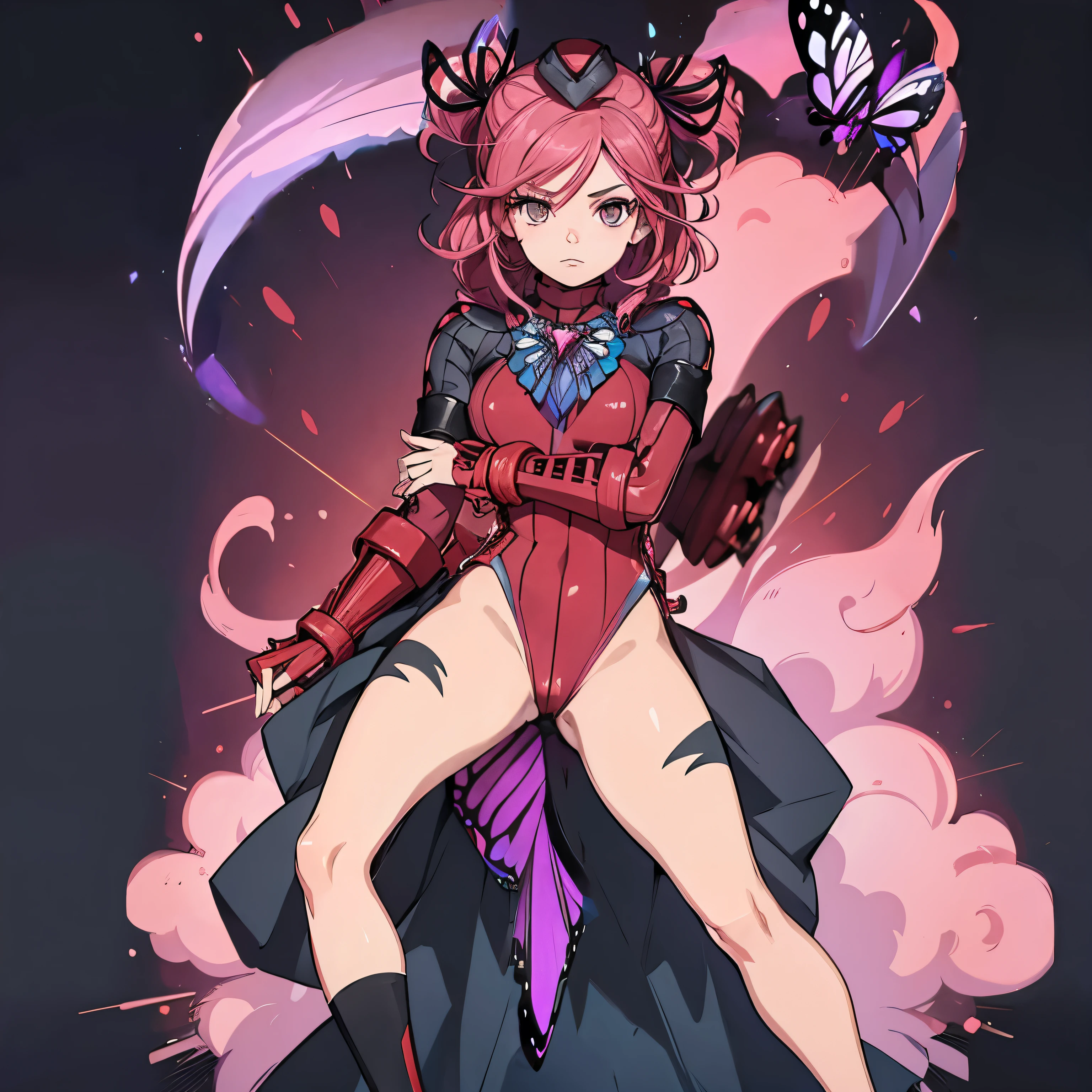 purple magic, butterfly