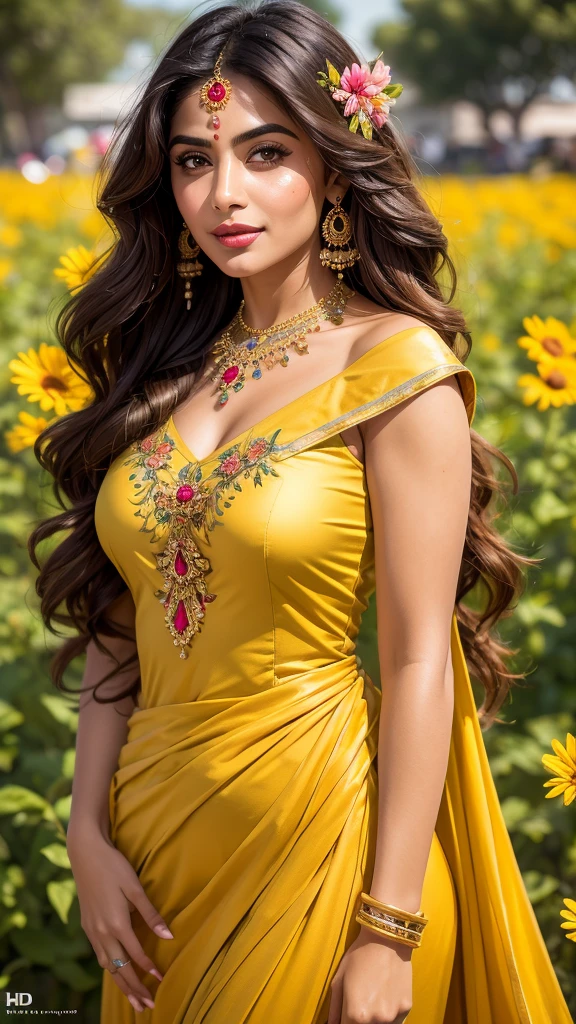 ((RAW, analog style)), face, extremely detailed full body color photo of a 29 y.o girl, beautiful face, beautiful eyes, ((small nose)), big natural lips, ((fabric dress)), big breasts, healthy body, beach, ((film grain, skin details, high detailed skin texture, 8k hdr, dslr)), indian female model rubina tandon, close-up picture of rubina tandon, Sexy figure, hot looks, long hair, sparkling day dreams eyes