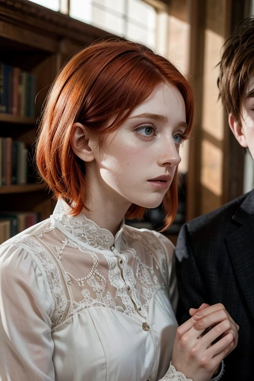 George Weasley marrying a girl