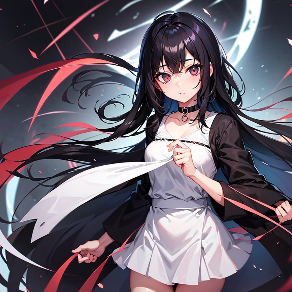 (masterpiece:1.2, best quality), (finely detailed beautiful eyes: 1.2), ((1girl)), ((solo)), (red eyes:1.4), (finely detailed eyes and detailed face:1.3), (beautiful and clear background:1.2), (extremely detailed CG, ultra-detailed, best shadow:1.1), ((depth of field)), ((watercolor)), (neko:1.5), (casual clothes:1.3), large breasts, bare shoulders, flowers and petals, beautiful concept illustration, (white background:0.5), (illustration:1.1), (extremely fine and beautiful:1.1), (perfect details:1.1), from side, cowboy shot, face focus