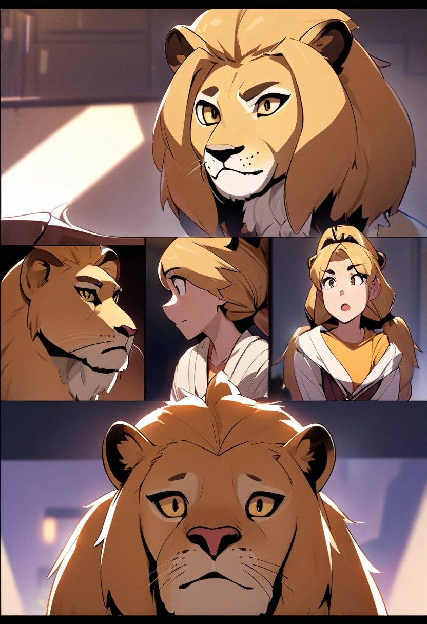 Fet lioness pixar animated 