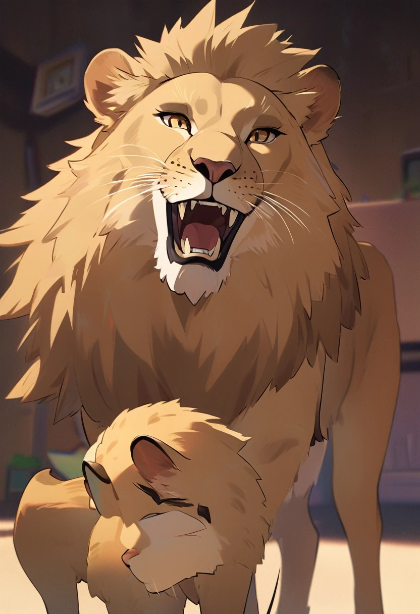Fet lioness pixar animated 
