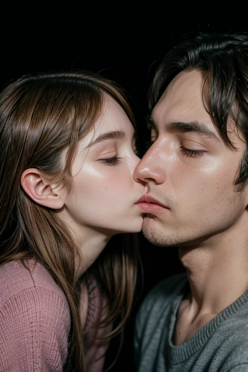 Hermione Grenger kissing Victor Crum