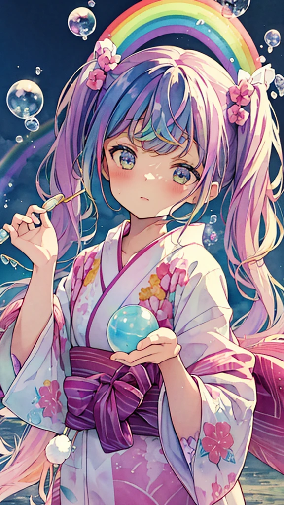 Two people、Tanabata、Strip、Bamboo leaf、Stripに願いをこめて、Stripを持っている、Grilling in a yukata,fluid,Particles of light, dream-like,Sparkling,dream-like glow,Paint drips,oil,strong stroke,Paint drips,Splash Paint Drop, oil,(Abstract:1.2)A girl and a boy made up of(Tanabataライトトレース:1.25),Change to (Radioluminescence light tracking) スタイルTanabataのSummer festival,Two peopleは織姫と彦星(Cowboy Shot,Above Knee Portrait:1.25),Temple Fair,Summer festival,Shining in rainbow colors、16K, Ultra-high resolution, to be born,wonderful ,future、Iridescent、The world 30 years from now。