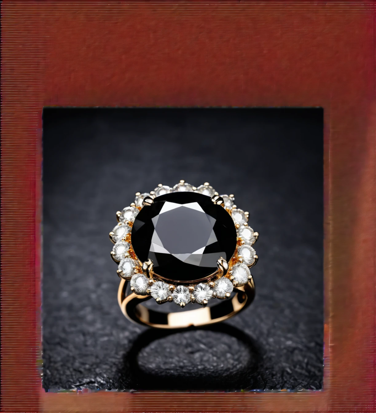 blured stone black background