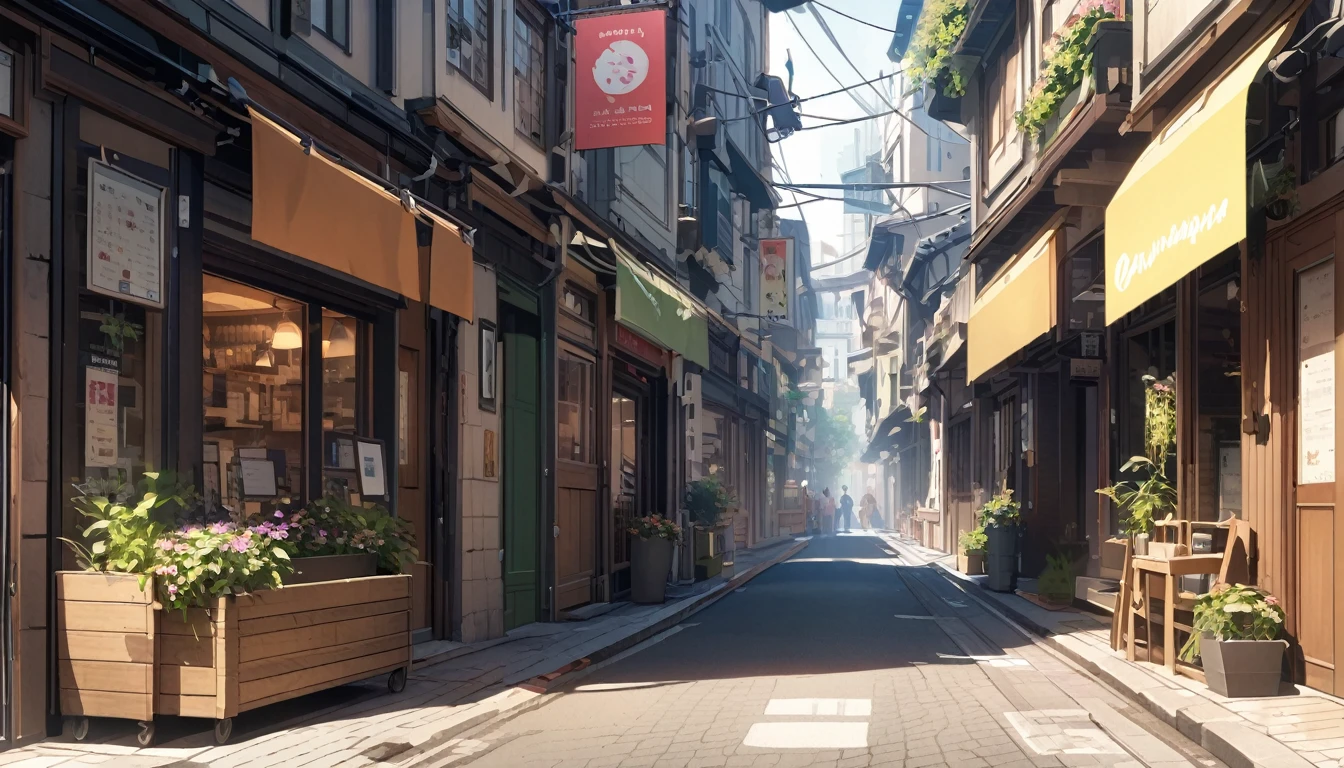 diagonal、Streetscape、bright