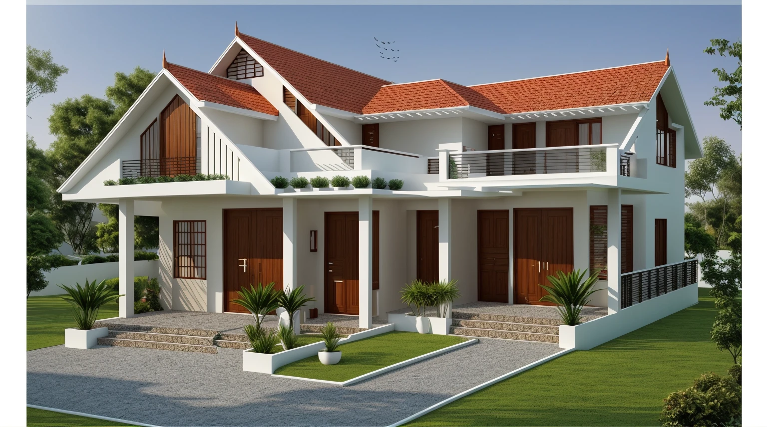 neoclassical ground floor house design