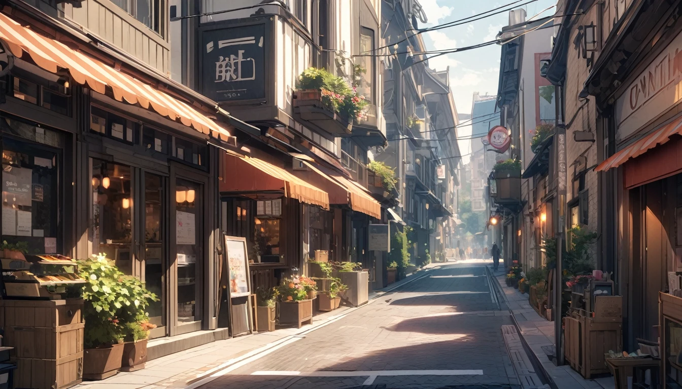 diagonal、Streetscape、bright