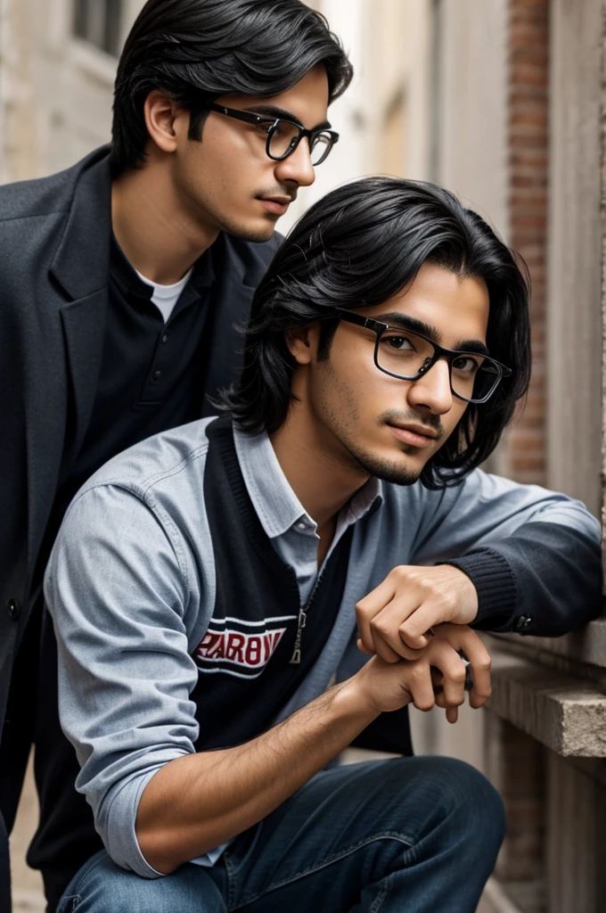 Dario is a Ravenclaud student with black hair and glasses