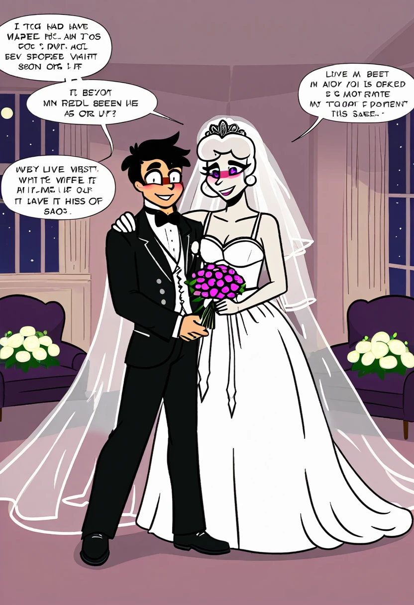 a father （he had been brainwashing by his second son,crossdressing,Sex with his second son every day, wear sexy Wedding lingerie,bride of his second son,have one's first night,,swear live as the wife of his second son for life) 