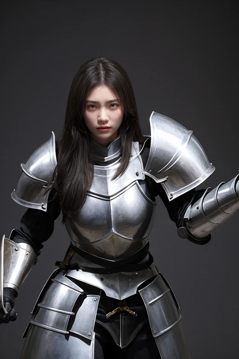 female Knight, fighting