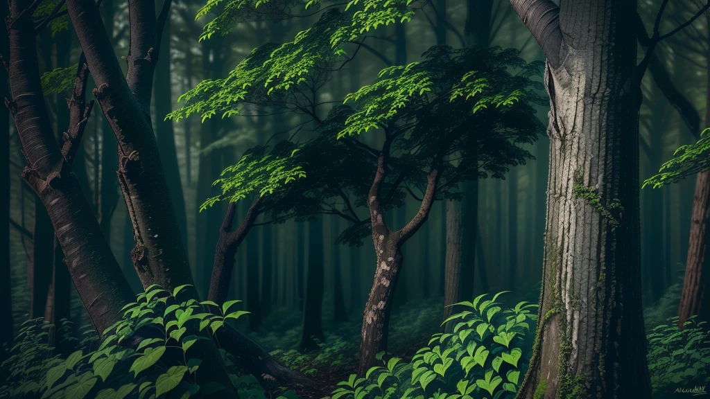 forest,night