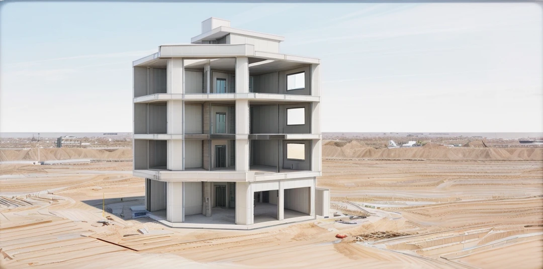 A detailed, photorealistic sign for MK HOMES Construction TVTK, showing a modern, minimalist design with the company name in bold lettering, set against a clean, sleek background with subtle textures and gradients to convey a sense of professionalism and expertise in the construction, design, permitting, and completion industries.
