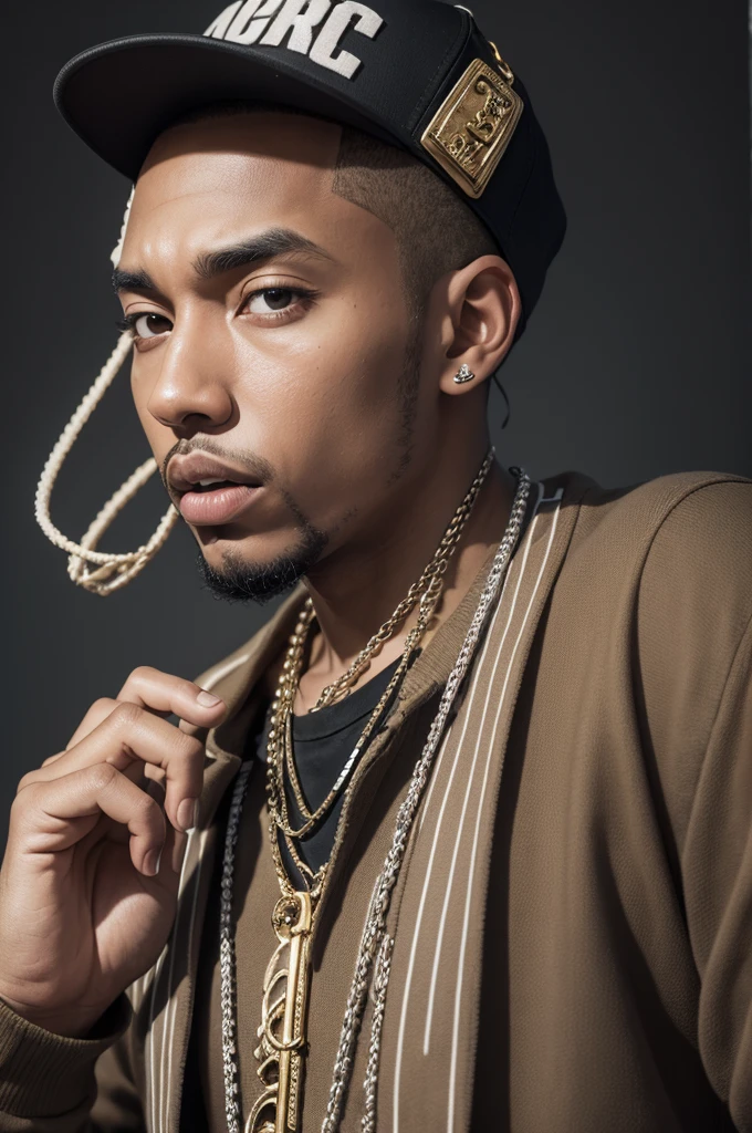Create a matue rapper image