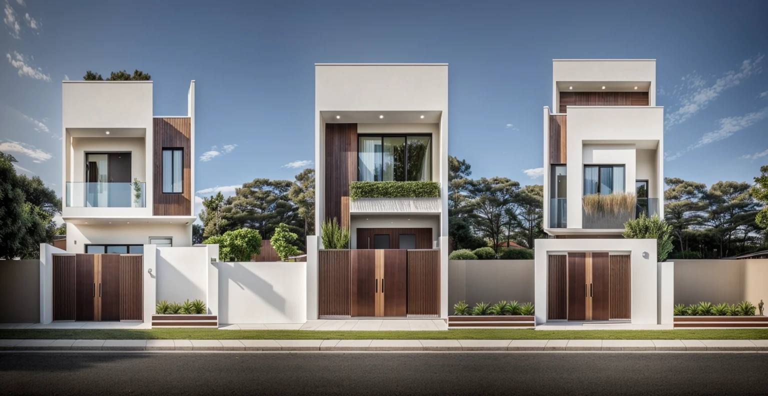 1 MODERN house, cafe area:1.4, main material by white wall and wood, large yard, 1 road passes in front of the house, (Photo brute, real, best quality, head of'artwork:1.2), avoir l'modern and minimalist look, 1 route devant la maison, lumière annulaire Shime, brightness of light'interior:1.2, dynamic lighting:1.3, (hyper realistic, photo-realistic:1.2), High quality, (dark lighting:1.2), perfect lighting, archquotidiennement