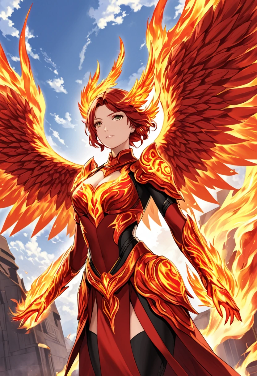 Resurrected Angel of Fire One Woman