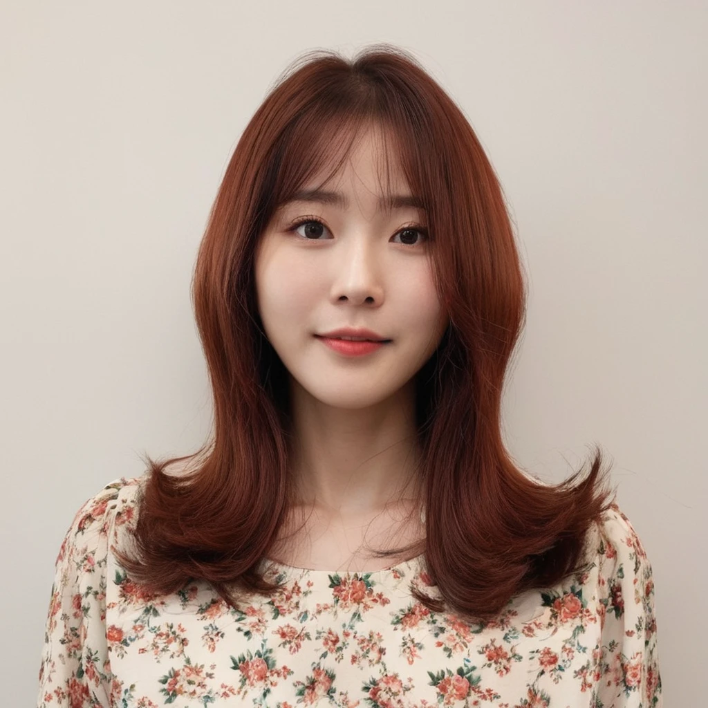 Best Quality, 8k, Masterpiece, (Portrait: 1.3), (photo realistic:1.4), (hyper realistic:1.4), Sharp Focus, looking at viewer, (smoother lighting:1.1), (increase cinematic lighting quality:0.9), realistic lighting, backlighting, light on face, ray trace, (brightening light:1.2), (Increase quality:1.4), sharp detail, (best quality real texture skin:1.4), finely detailed eyes, black_eyes, finely detailed face, 25 year old Korean woman, smiling_face, lip_balm