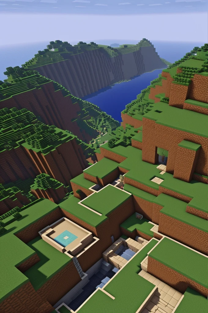 Create a Minecraft landscape 