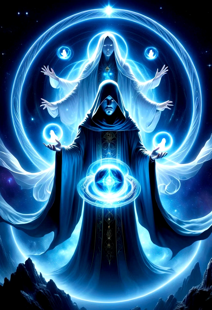 Magic Dream Castle, Sacred geometry, Be focused, (Floating Ghost Mage, Holding a magic ball in hand:1.5),Heaven and earth collapsed, Mobius strip, Black Hole, Lots of meteorites floating, Combination Magic Circle, call, Transformation of matter and immateriality, Who Dick, and other complex ritual combinations , Mike Winkelmann style的超现实数字艺术, 罗尔夫·阿姆斯特朗style: Fractal, Alberto Vargas, 和 H'style.R. liver. liver,Magical Realism,classical realism,Surrealism,imagination,Science fiction,From another realm,impossible,Visual exaggeration,Post-cyberpunk,Nano punk,Atomic Punch,collect,Circuit,lightpainting,白羊seat,♈︎,金牛seat,♉︎,双子seat. ♊︎,cancer,♋︎,天蝎seat,♏︎,天秤seat,♎︎,seat,♍︎,狮子seat,♌︎,射手seat,♐︎. 摩羯seat,♑︎,水瓶seat,♒︎,双鱼seat,♓︎,Unreal Engine,Octane RendeRing,V-Ray,High Detail,high quality,high resolution,Surrealism,16K,Ultra wide angle,High Angle Shot,,Bioluminescence,