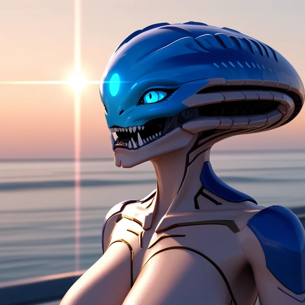 Create an animated illustration showing the human spaceship encountering a massive, awe-inspiring alien fleet. The alien ships should be grand and majestic, with intricate designs and glowing alien symbols. The human ship should appear small and almost insignificant in comparison. The scene should evoke a mix of curiosity and intimidation, with the vast, colorful nebulae and stars enhancing the grandeur of the alien fleet. The atmosphere should be tense but filled with wonder.