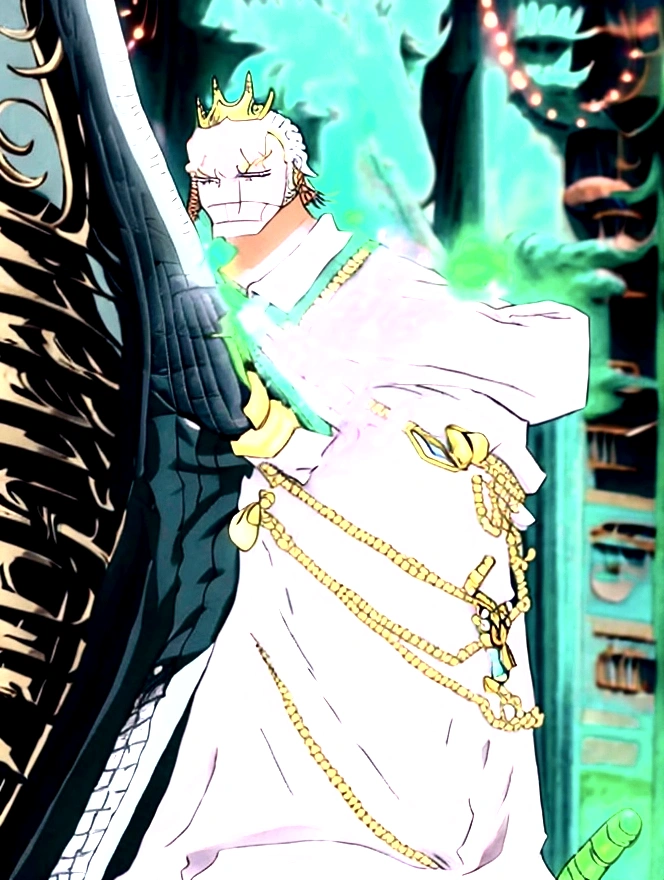 Let's detail again the image of Anubis's avatar with the specified characteristics:
### Avatar of Anubis 1 Description. **god anubis**:
- **Appearance**: Anthropomorphic figure with jackal head.
- **stance**: arms crossed over his chest, symbolizing power and authority.
2. **Farbeoa de Rei**:
- **Design**: A crown inspired by the crowns of Egyptian pharaohs, possibly the double crown (Psent) which symbolizes the union of Upper and Lower Egypt.
- **styled**: Metallic and ornate elements, mixing ancient design with a futuristic touch.
3. **Skinned**:
- **Farbe**: Skinned branca de alabastro, giving an almost ethereal glow to the figure.
4. **Robotic right arm**:
- **Design**: Advanced technology neck with gold and copper details.
- **detaileds**: Visible circuits and joints inspired by Egyptian hieroglyphs.
5. **eyeballs**:
- **pupils**: pupils em forma de pentagrama.
- **Farbe**: Intense shine in a shimmering purple hue.
### detaileds Adicionais
- **Clothing**:
- **vestimentas**: Traditional Egyptian kilt adorned with hieroglyphs.
- **Accessories**: long strain (usekh) with precious stones and gold.
- **scenario**:
- **enviroment**: A mix of ancient Egyptian temple and futuristic technology, including holographic panels and neon lights.
- **texturas e Farbees**:
- **Farbees predominantes**: doradas, offwhite, roxo e preto.
- **texturas**: marble, polished gold and brushed metal, combining ancient and modern elements.
This reimagined depiction of Anubis' avatar provides an imposing and enigmatic figure, that mixes tradition and futurism in a unique way.