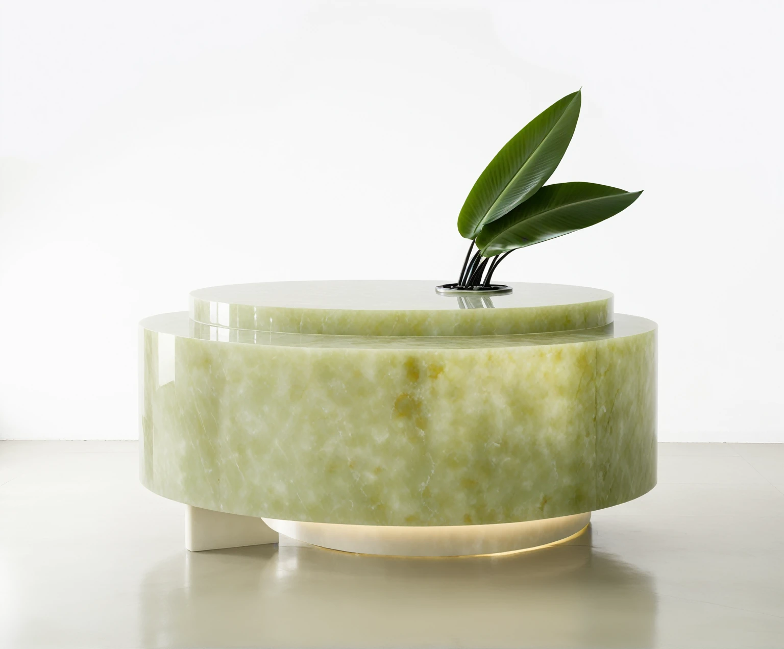 Product introduction picture a jade table cylindrical