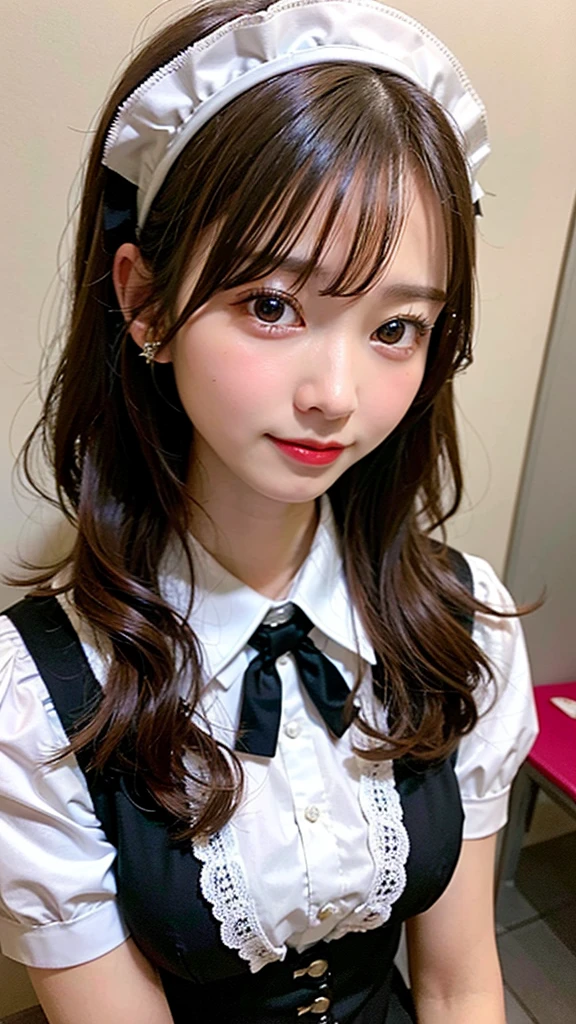 Maids,(8K, Raw photo:1.2)Detailed face and eyes,Best Quality, 超A high resolution, Highly detailed ,intricate detailes ,masutepiece ,Cute Girl , Soft cinematic light, Hyper-detailing,Sharp Focus, High quality,