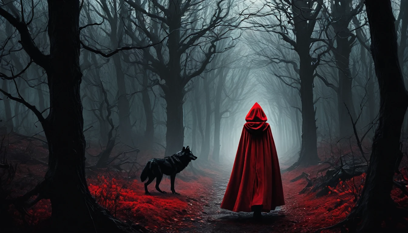 Little red rding hood horror nightmear