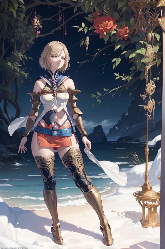 {{{nsfw:1.5}}},Footjob, ighly detailed, Colorful,highest details,, (Adults,age19,1girl in, Final Fantasy 12,Ashelia, shorth hair, short-hair,Ashelia Costume, Colossal , a miniskirt,knee sox, thighs thighs thighs thighs, jewely,{{{skirt lift:1.5,show off red panties:1.5}}}