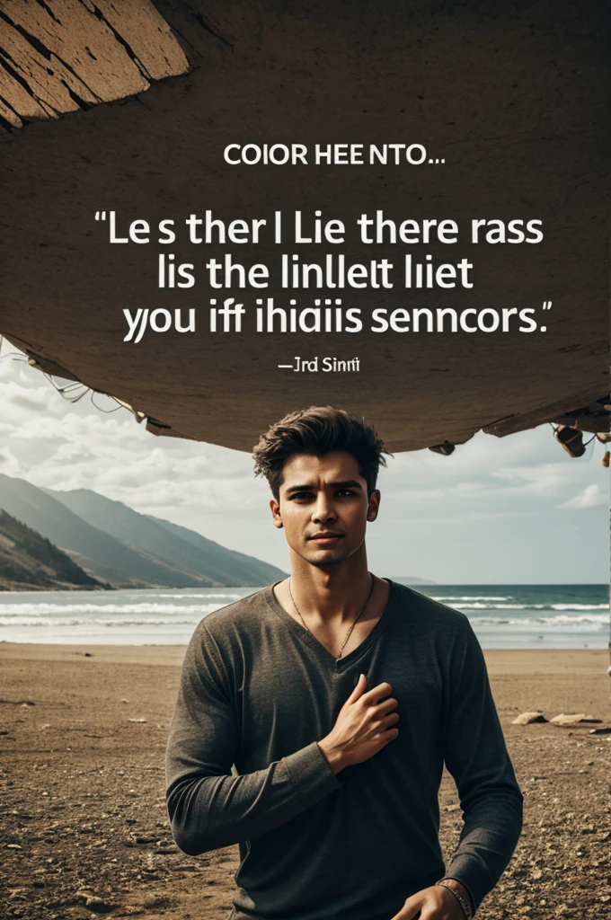 create an image that represents the sentence "he let his heart out in search of memories"