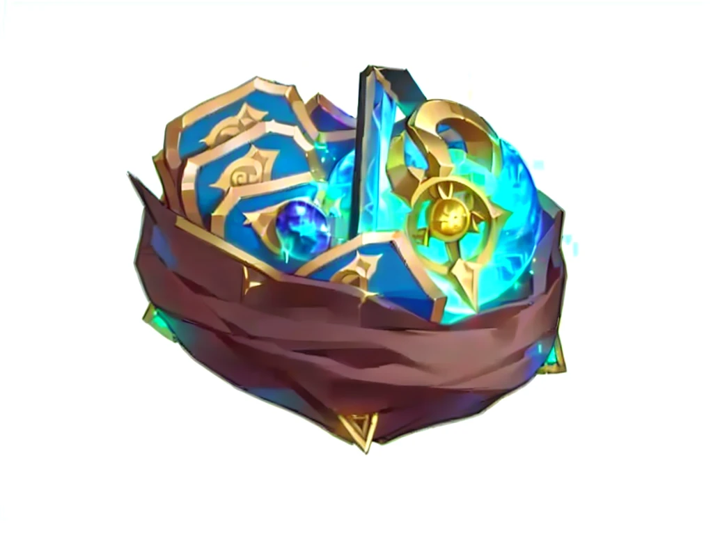 There is a bag with a bunch of stuff in it., Treasure Artifact, league of legends inventory items, Magic Items,, Object Art,World of Warcraft Spell Icons, hero prop, Floating Spellbook, Sphere of Agamemnon, Fantasy game spell icons