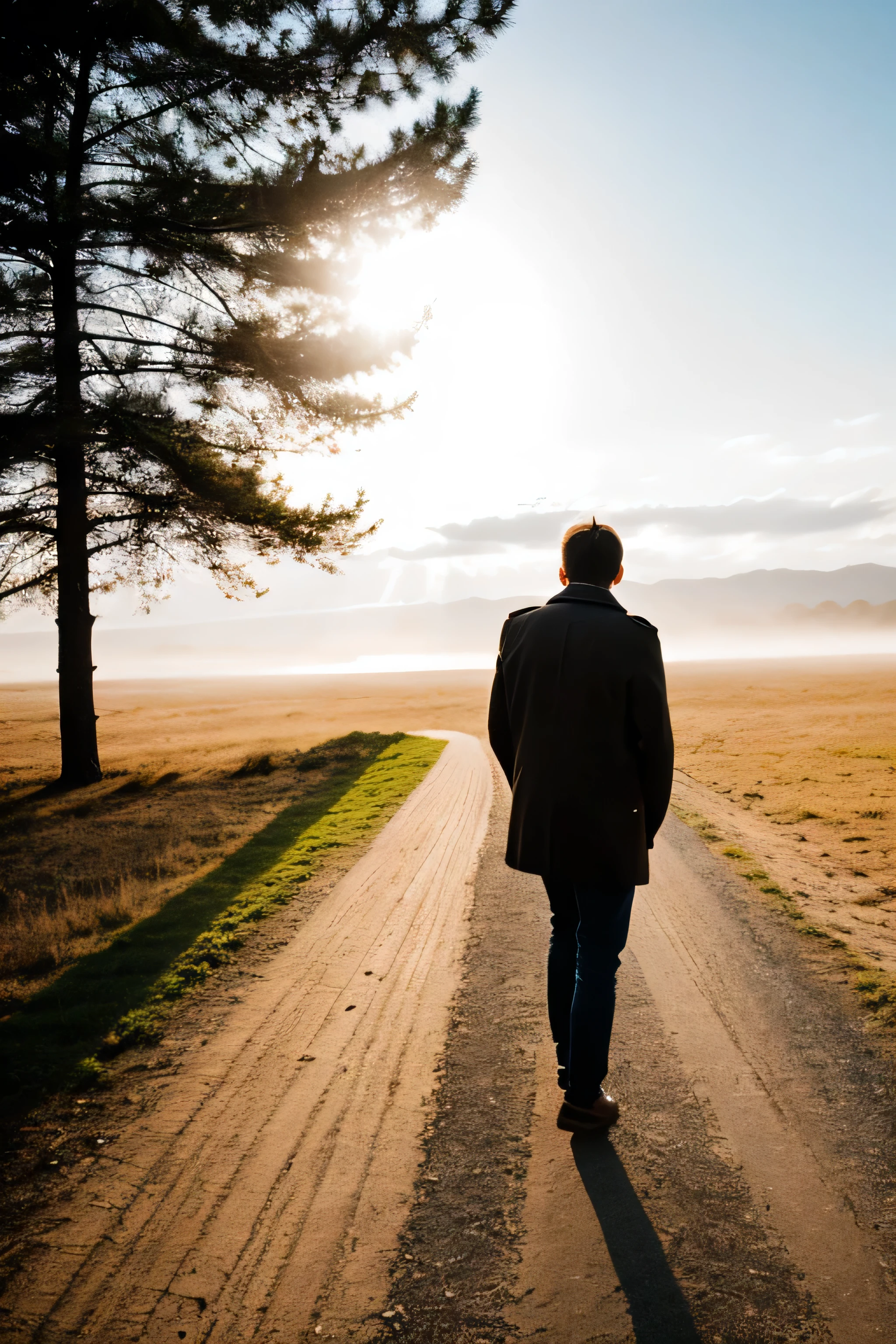 Create an image that represents the following sentence: "he let his heart out in search of memories"