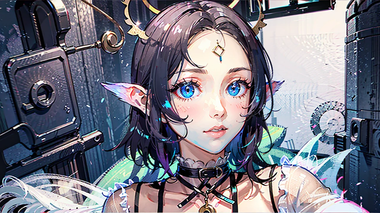 Fantasy , faery , magic , forest , magic background, beautiful, bluw eyes, faery wings