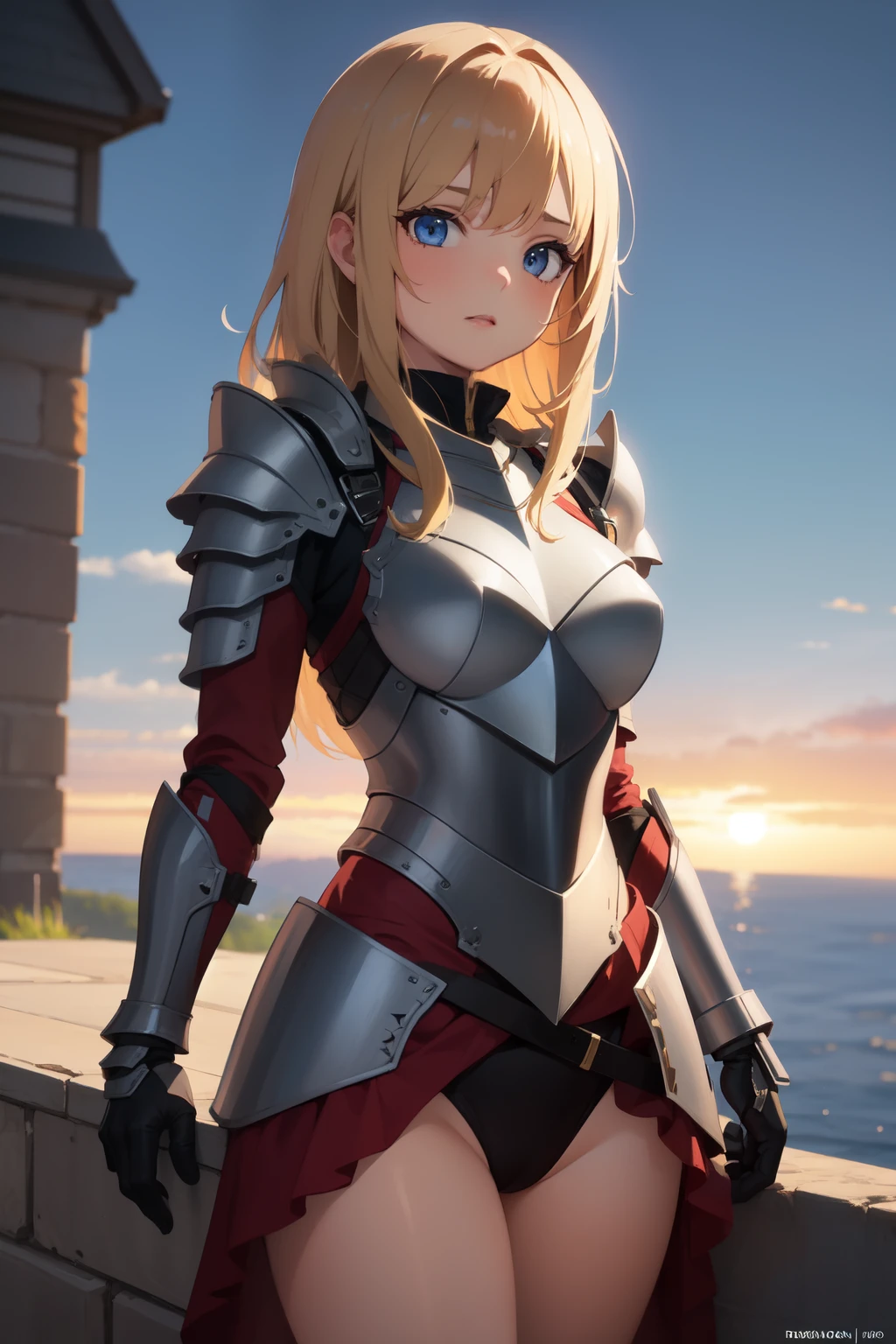 ((best quality)), ((Masterpiece)), (details), 1 girl, Armor
