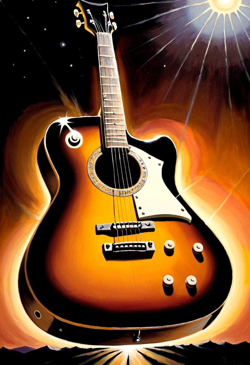 While my guitar gently weeps