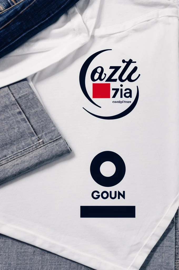 Create a logo with the word gazz minimalist for clothing 
