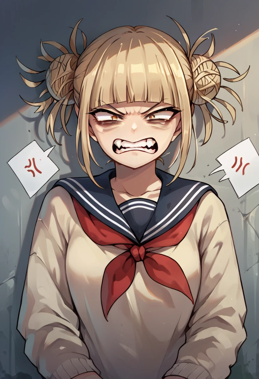 Himiko toga playing xbox while angry