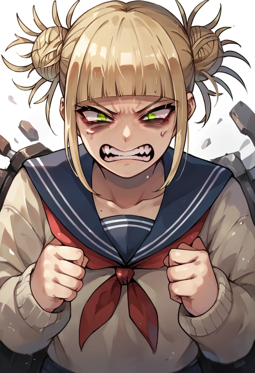 Himiko toga playing xbox while angry