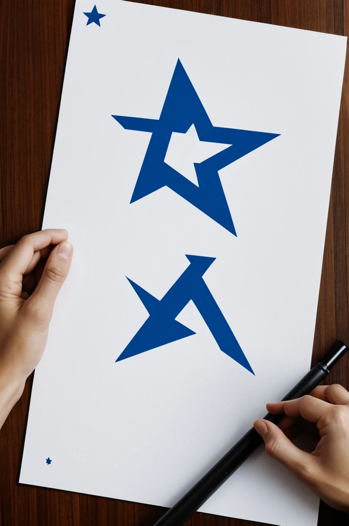 Create a logo for estrimer that says
☆《STICK》☆