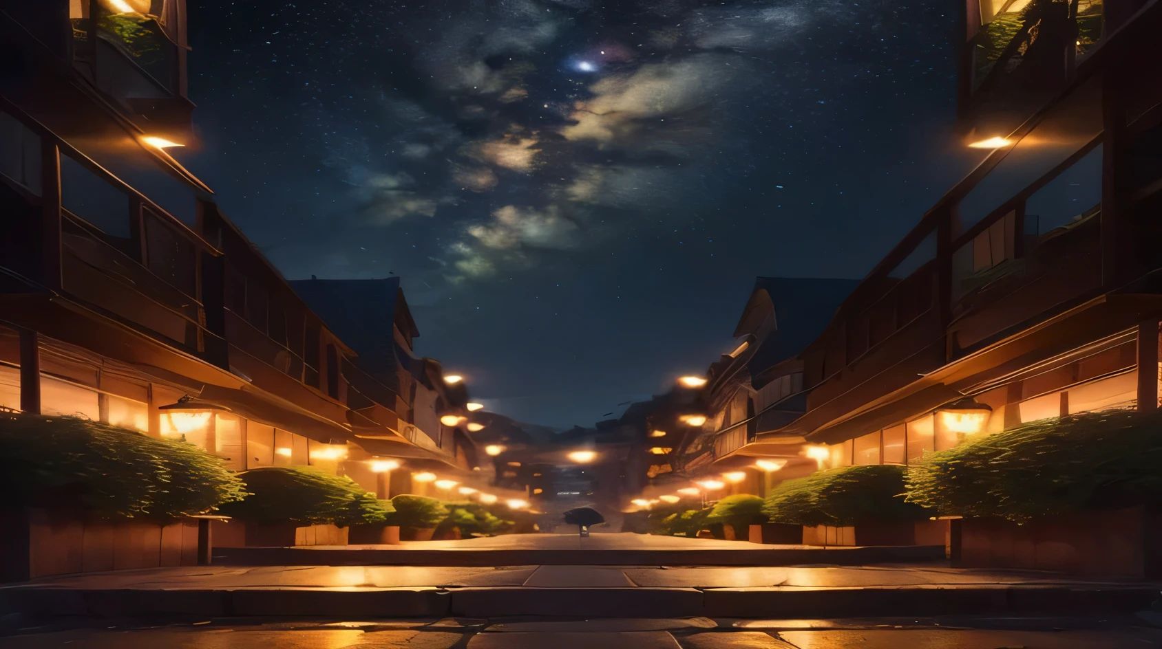 ((Highest quality)), ((masterpiece)), (detailed), Landscape images, Truth in Hypocrisy, Dark light and bright space, Beautiful views and beautiful tastes, Humanity’s Fingertips in the Universe, Cage commonality, Stepping into a new sky.