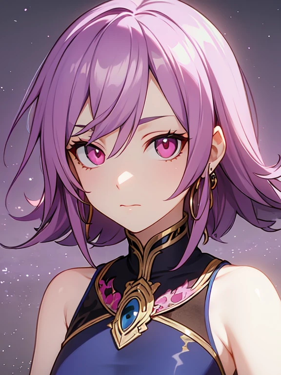 masterpiece, Best quality, pink hair, pink eyes,, masterpiece, Best quality,