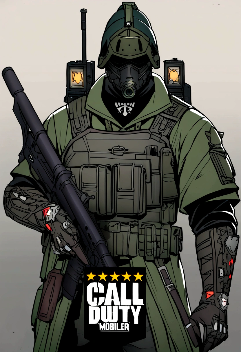 Crea una imagen de CALL OF duty mobile con la palabra LORDGAMER