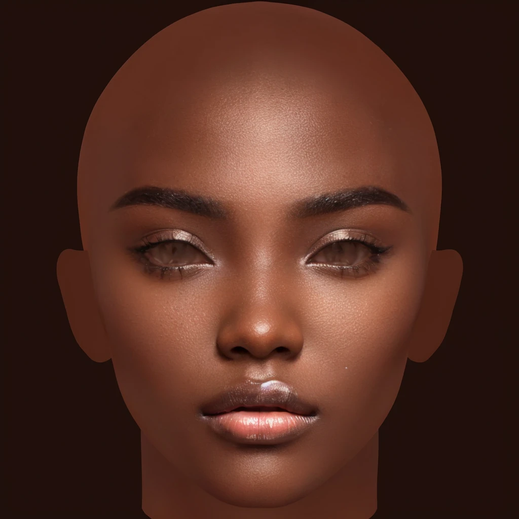 a close up of a black (dark skinned) woman with long white hair, detailed realistic face, highly detailed realistic face, with very highly detailed face, realistic detailed face, detailed and realistic face, detailed white long hair, extremely high detailed face, realistic and detailed face, real detailed face, render of april, beautiful highly detailed face, wlop glossy skin