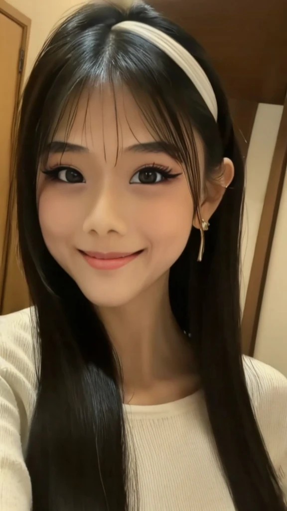rice, (best quality), (Masterpiece:1.2), (realistic, photo-realistic:1.2), (Highly Detailed Face and Skin Texture), (20 years old Japanese girl), (round face:1.2), cute face, Whitening Skin, Double Eyelids, (Absurdly Long Hair:1.5), (slim figure), (flat bust:1.2), (Black Straight Hair), (白いフリル ピンクのワンピース)