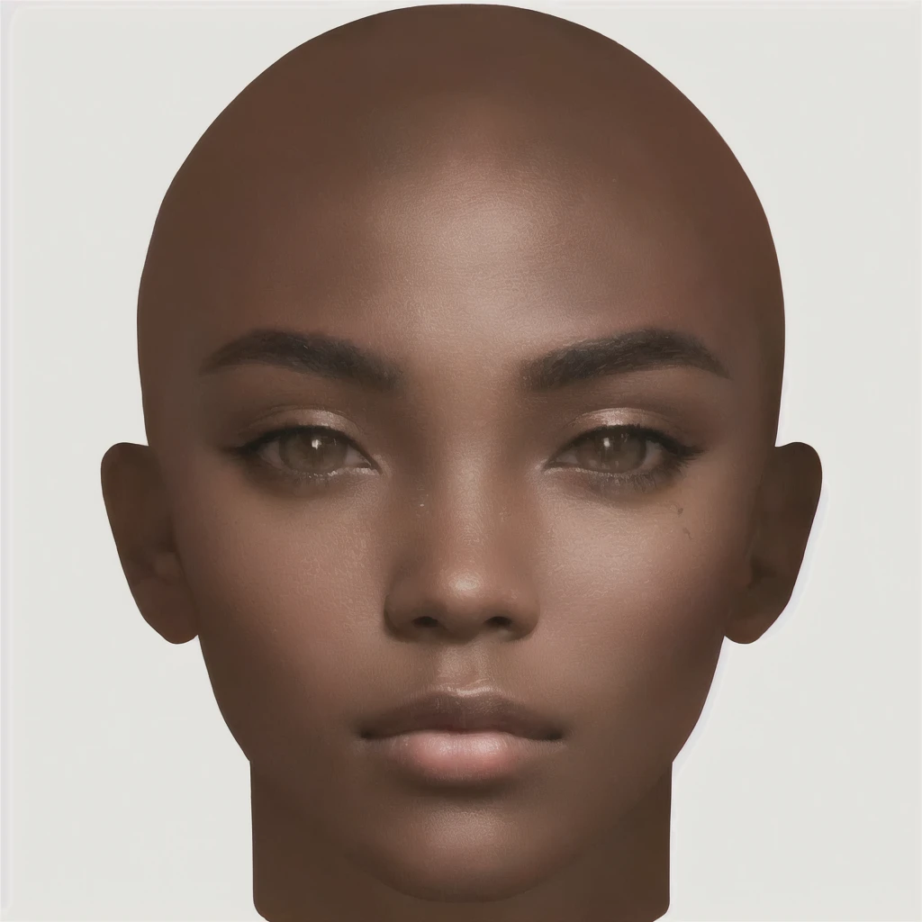 a close up of a person's face with a brown skin, brown skin. light makeup, highly detailed realistic face, with very highly detailed face, detailed realistic face, realistic detailed face, ealistic shaded perfect face, extremely high detailed face, single realistic face, beautiful highly detailed face, realistic shaded perfect face, detailed and realistic face, wlop glossy skin