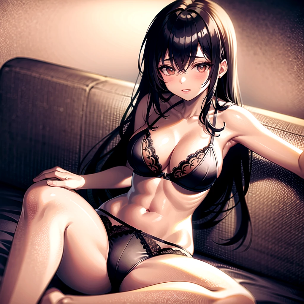 dark skin, lace red lingerie, blushed, african