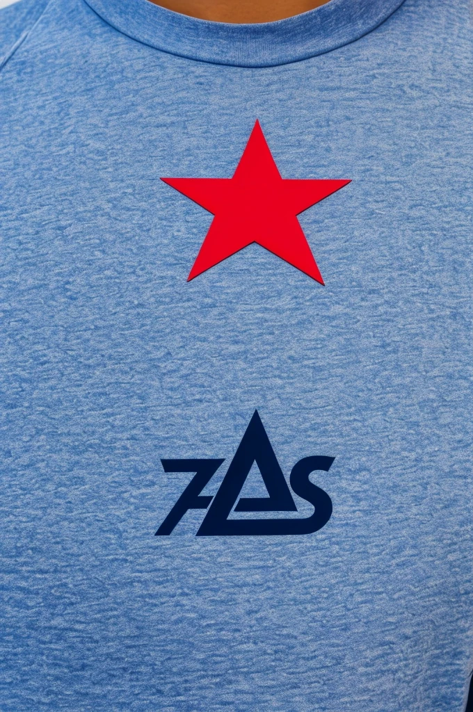 Create a logo with the word gazz minimalist for clothing that shows the word gazz without adding anything else with just an a and that has a star that makes the logo more visible that the star is part of the name and the word gazz I want you to change the a for a star
