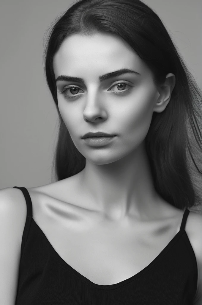 a close up of a woman in a black shirt and a black top, Christina Kritikou, Alexandra Waliszewska, headshot profile photo, very high quality face, Anastasia Ovchinnikova, high quality portrait, High quality face, Madalena Radziej, Valentina Shuffle, Victoria Gavrilenko, Angelina Stroganova