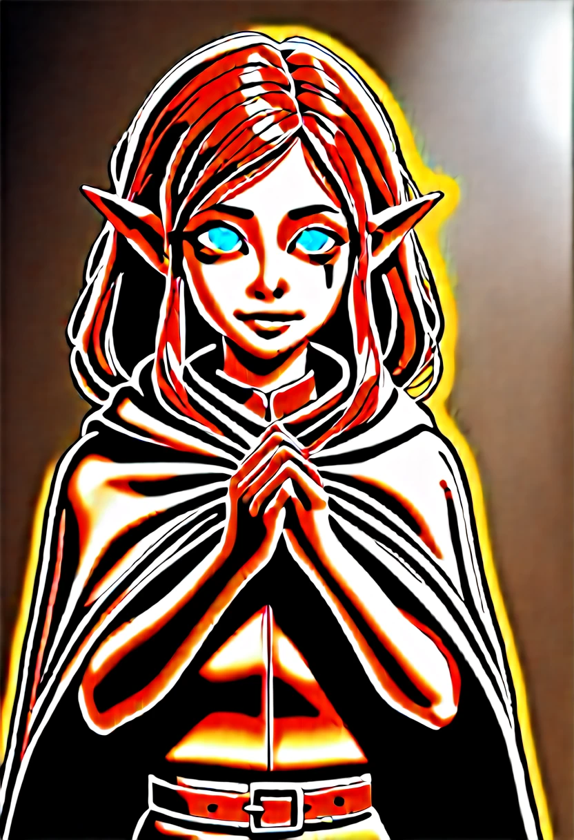 (Cute innocent white 12 year old Zelda), long blonde hair, flower on hair, blue eyes, ((huge round breasts)), slim body, posing happily on a lake, fountain, altar, statues on the background, early in the morning, smiling, having fun, happy, smiling, blushing, 2BoutOvalXL4, Zelda, breasts out, breastsout,