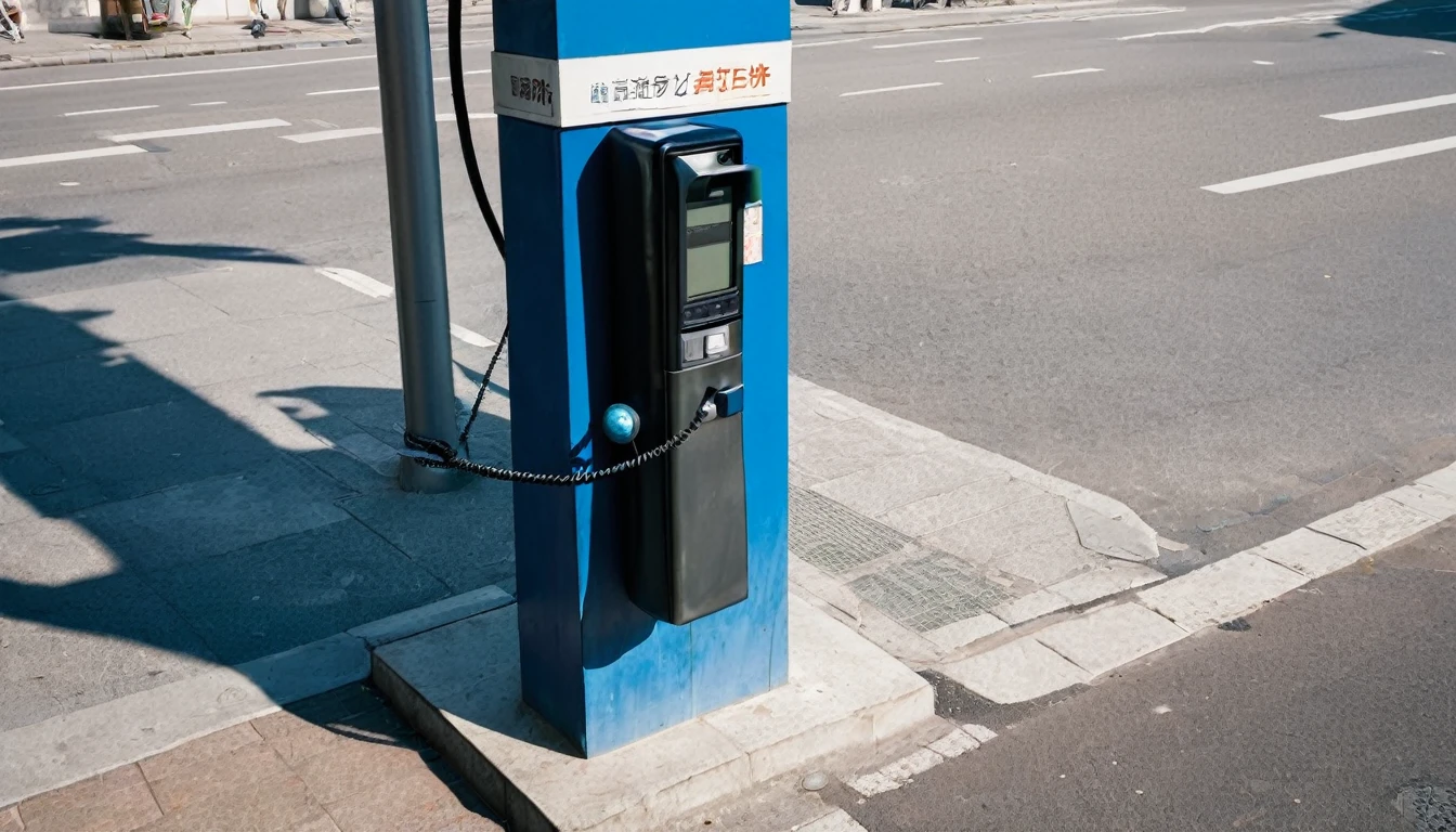 Public phone on the street corner、Shadow Self